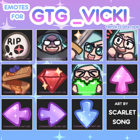 Emotes for GTGVicki